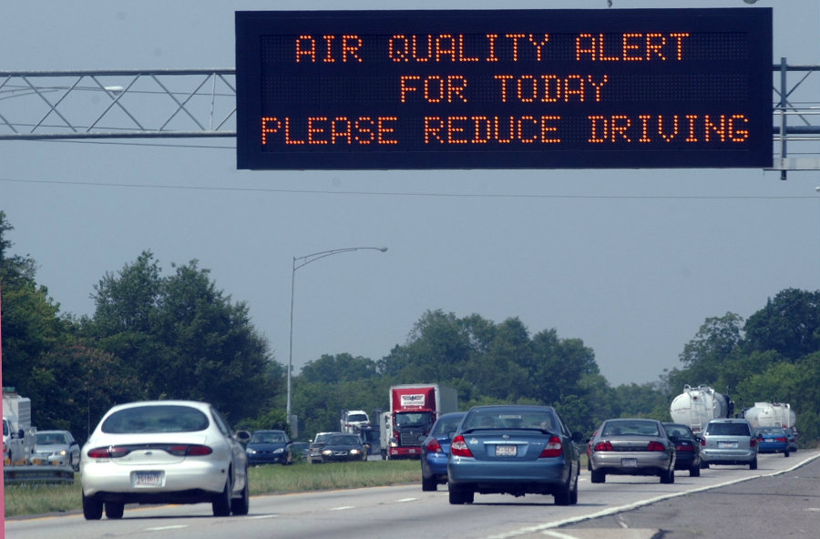 The Maine Department of Environmental Protection issued on Friday an air quality alert due to unhealthy ground-level ozone concentrations in the air along the Maine Coast from Kittery to Acadia National Park. Photo credit: Birmingham News file / AL