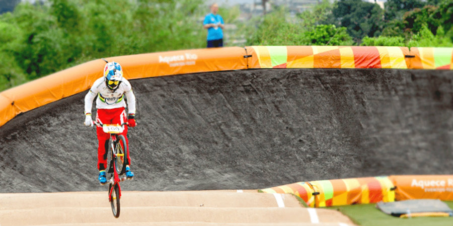 BMX racing is one of the upcoming sports in Rio 2016 given that it was added to the Olympic roster in 2008. Image Source: Rio 2016