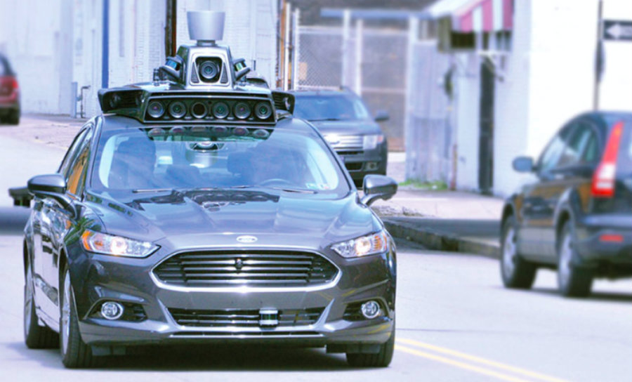 The leading ride-hailing service Uber announced the company will start deploying its self-driving cars to offer cab rides to customers in Pittsburgh. Image Credit: TechCrunch