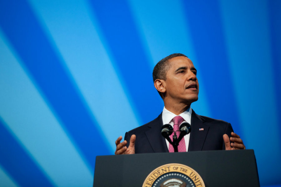 Obama will be heading Monday to the Disabled American Veterans convention in Atlanta  to talk and discuss veteran’s care and protection. Photo credit: Pete Souza / The White House