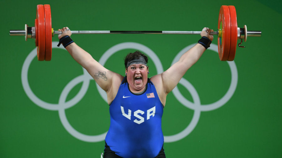 Sara Robles won Sunday the first medal for the United States in the Rio Olympics in the women’s over-75-kilogram category. Photo credit: Sporting News