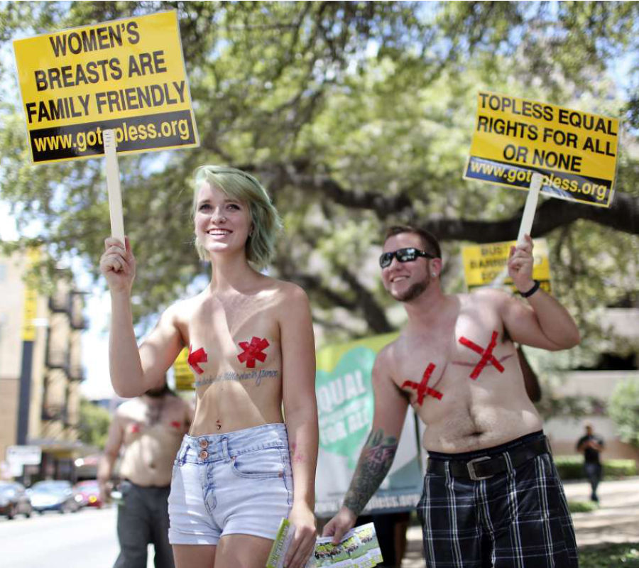 No holds Bra-ed: Topless swimming in Berlin legalised for women