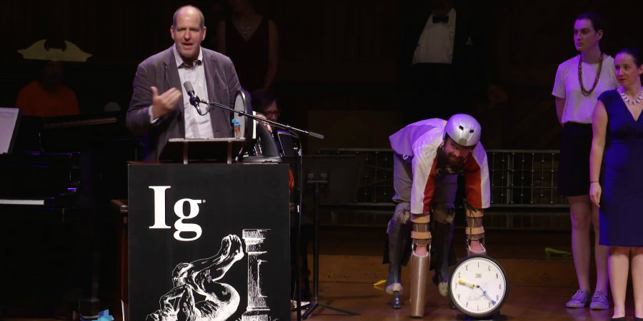 The Ig Nobel prizes are awarded to those that can “make people laugh, then make them think.” Photo credit: Inverse