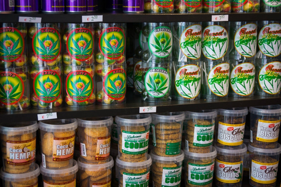 Colorado pot edible manufacturers are being required to stamp their products with a diamond-shaped mark containing the letters THC to avoid pot edibles go unnoticed in schools, workplaces, or any other location. Photo credit: Diego Criminal Defense