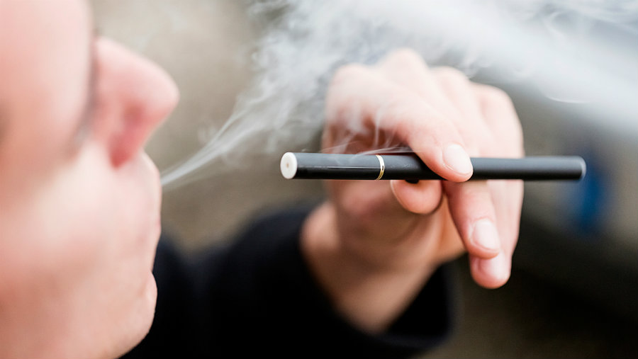 Nearly 60 percent of e-cigarette smokers also smoke conventional cigarettes. Photo credit: iStock Photo / NPR