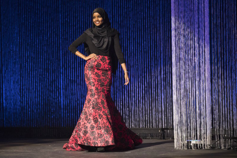 Halima Aden announced that she was able to encourage women to wear what they wanted and felt was right with their beliefs. Photo credit: Leila Navidi / Star Tribune via AP / Statesman