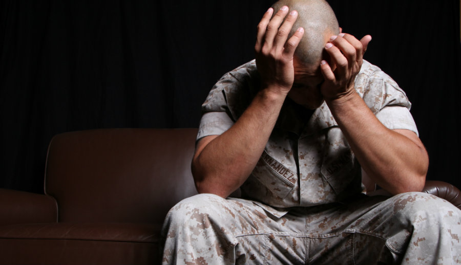 PTSD occurs after a person experiences a traumatic event, often where physical harm is involved in some way. Photo credit: Mirror Daily / The Dailypedia