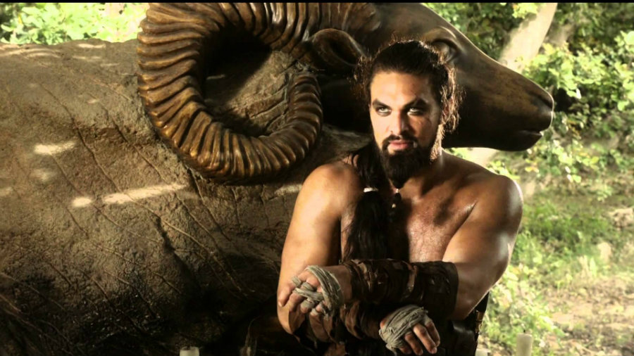 Momoa is known for his role in Games of Thrones as Khal Drogo. Photo credit: Zorobay Youtube Channel