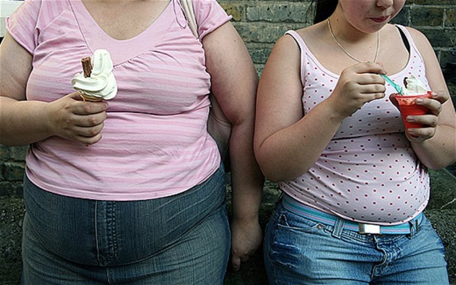 Obesity is correlated with a rise in inflammation and in hormones that regulate body fat and metabolism. Photo credit: Telegraph 