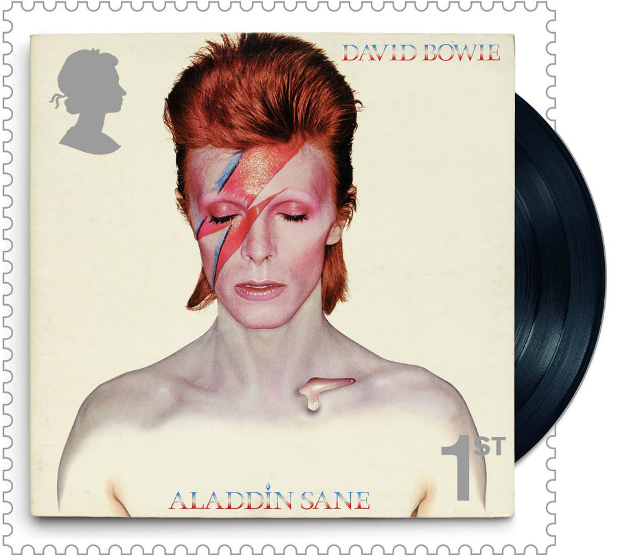 The Royal Mail decided to dedicate an entire stamp issue to David Bowie. Image credit: Royal Mail / PA Wire / Liverpool Echo