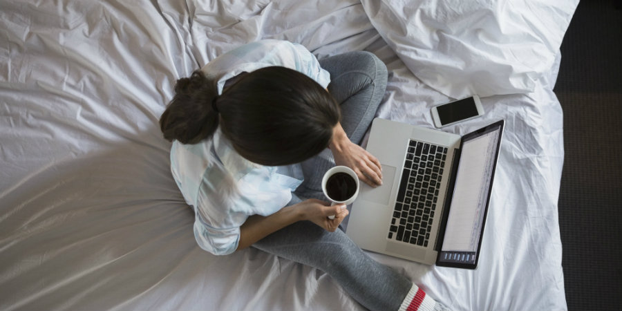 The new right to disconnect law aims to reduce work-related stress. Photo credit: The Huffington Post