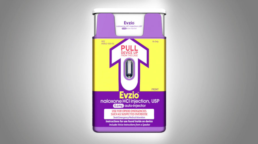 Evzio is used to treat opioid overdose emergencies for those struggling with substance use disorder. Image credit: Kaleo Pharmaceuticals / Ars Technica