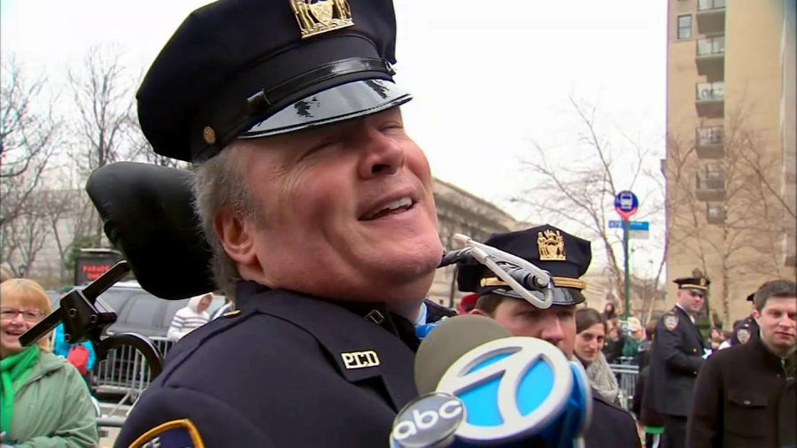 Marchers will also be honoring NYPD Detective Steven McDonald. Image credit: ABC 7