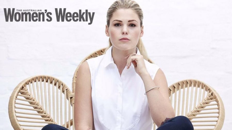 "None of it's true," said Belle Gibson to The Australian Women's Weekly magazine. Image credit: ABC News