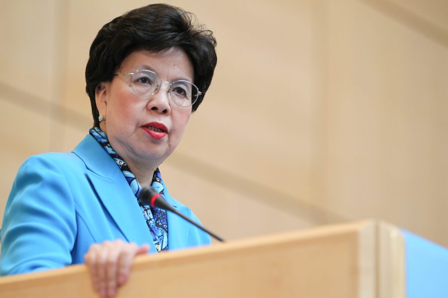 WHO director-General Margaret Chan.