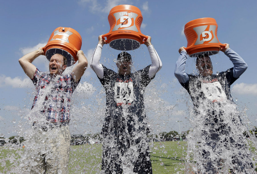 The ice bucket challenge was designed to make people feel what it's like to suffer from ALS. Image credit: The Fit Indian