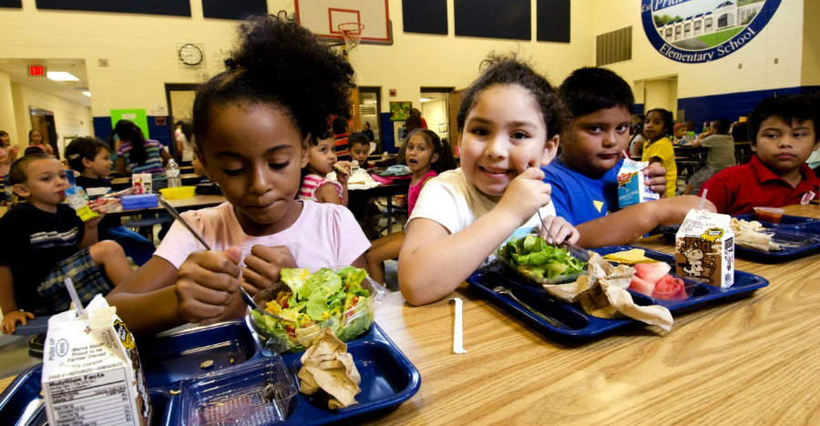 According to Perdue, the new guidelines will make food choices both healthful and appealing to students. Image credit: Lance Cheung / ZUMA Press / Newscom / The Daily signal