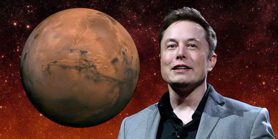 SpaceX CEO Elon Musk released on Wednesday his plans for building a 1-million-person city on Mars as soon as 2020. Image credit: Getty Images / Shutterstock / NASA / Dave Mosher / Business Insider