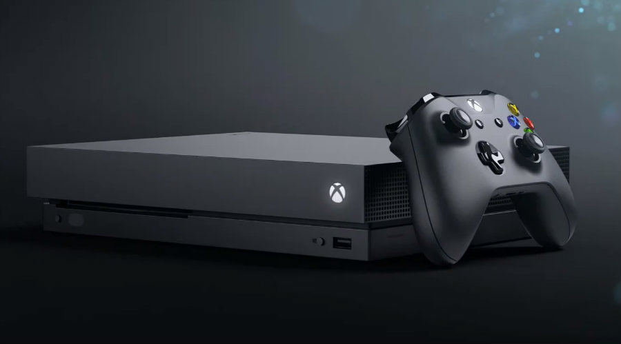 Microsoft announced that its new game console, the Xbox One X, is going to cost $500. Image credit: Wccftech.com