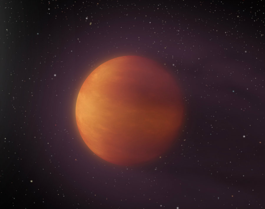 KELT-9b is a hybrid between a star and a planet. Image credit: Equilibrioinformativo.