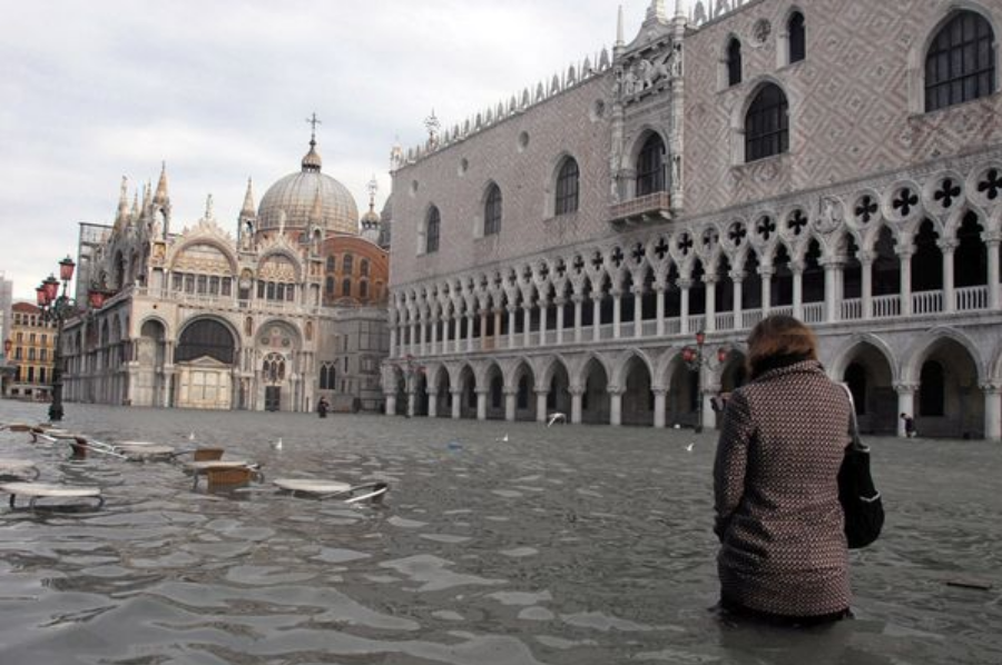 Italy's 2008 flood. Image Credit: Andrea Pattero/AFP/Getty Images