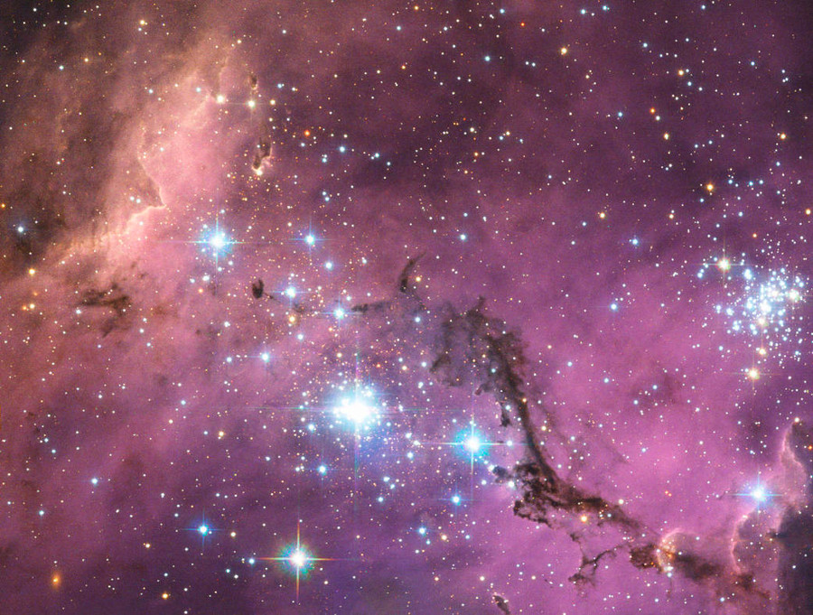 The Large Magellanic Cloud (LMC). Image Credit: ESA/NASA/Hubble