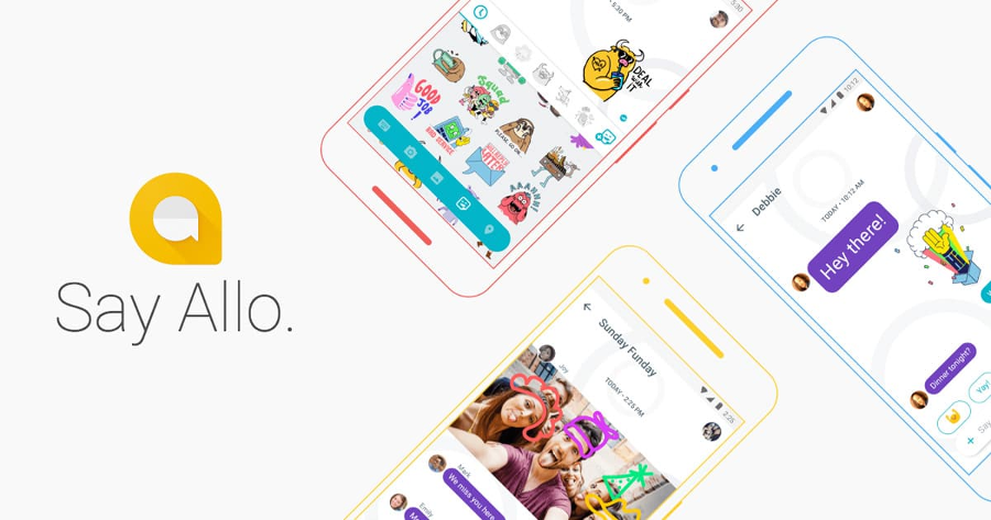 Allo is Google's AI-based messaging app. Image Credit: Google