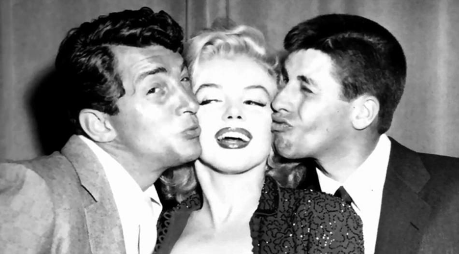 Jerry Lewis, Marilyn Monroe and Dean Martin in 1953. Image Credit: Historical Pics