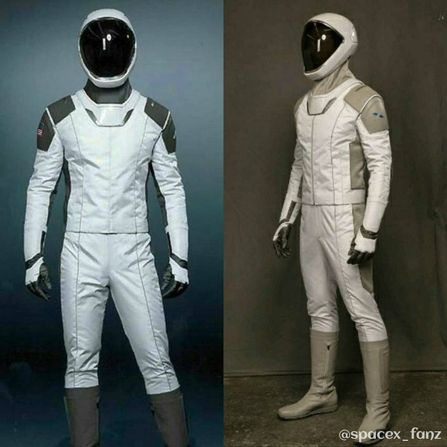 flexible space suit