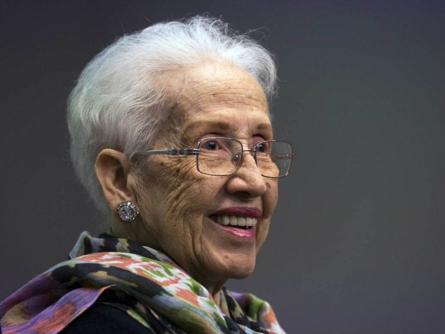 katherine johnson nasa 2017