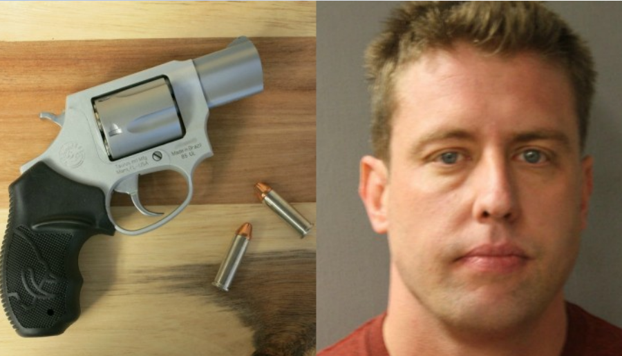 Image Credit: James Case/Harris County Sheriff's Office Jason Stockley and the .38 Taurus revolver he allegedly planted.