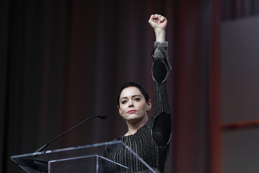 Women's Convention, Rose McGowan on Weinstein, Harvey Weinstein rape charges, Daryl Hannah