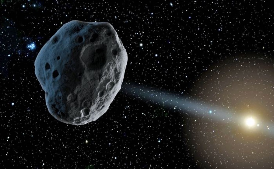 Interstellar object in our solar system, A/2017 U1