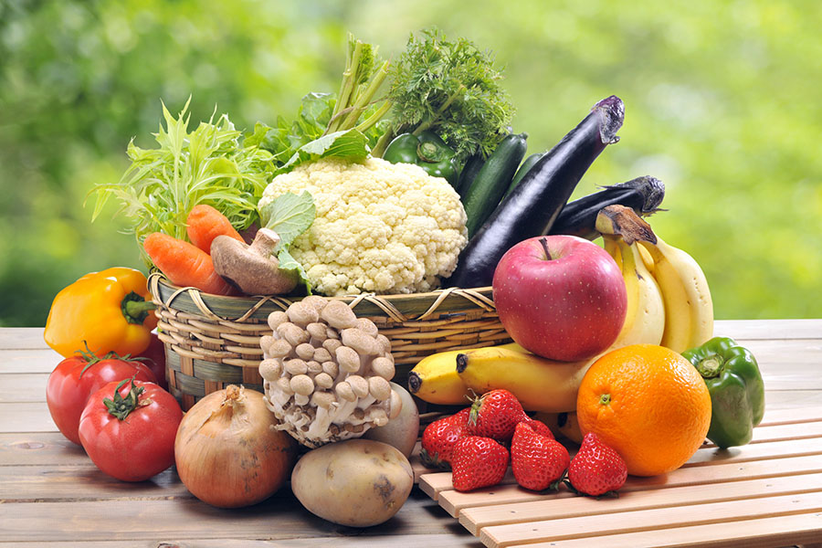 Americans eating habits, Fruits and vegetables, Fruit and vegetable consumption United States