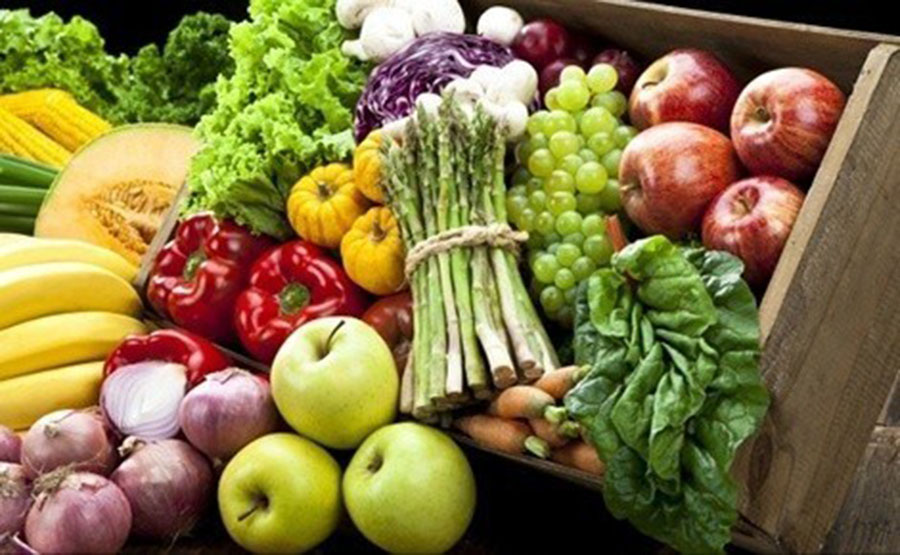 Americans eating habits, Fruits and vegetables, Fruit and vegetable consumption United States