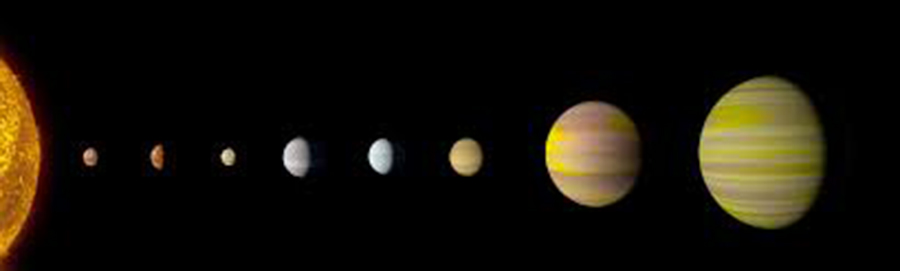 Kepler-90, Star system, NASA and Google