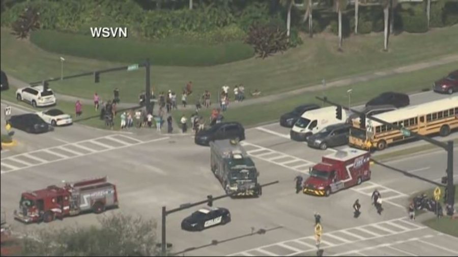 Shooting in high school in Florida, Shooting in Stoneman Douglas High School, Unidentified shooter in Florida high school, School shooting in Parkland