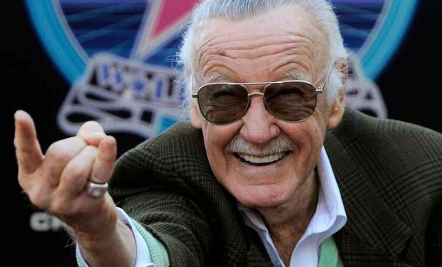 Marvel's creator Stan Lee, Comic Legend and father of heroes, Captain America, Thor,