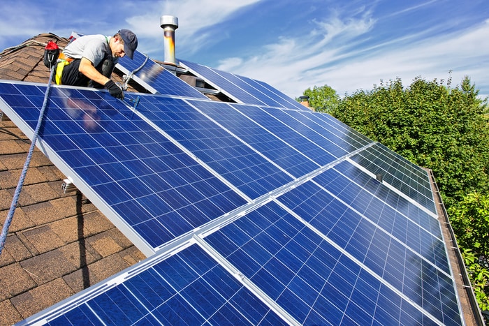 Solar Panel Roofing