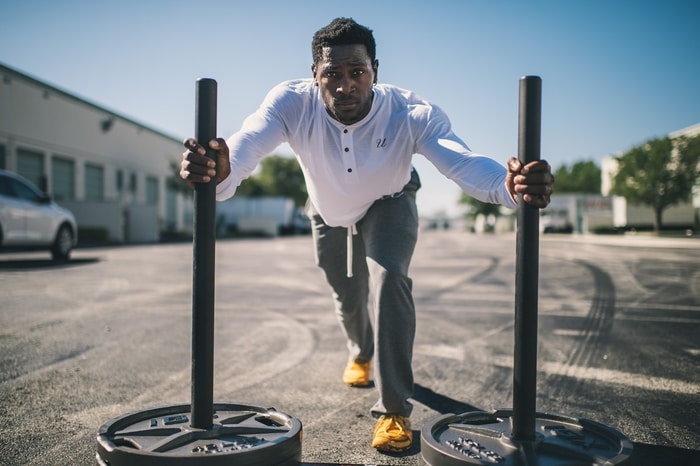 Man Exercising Outdoor