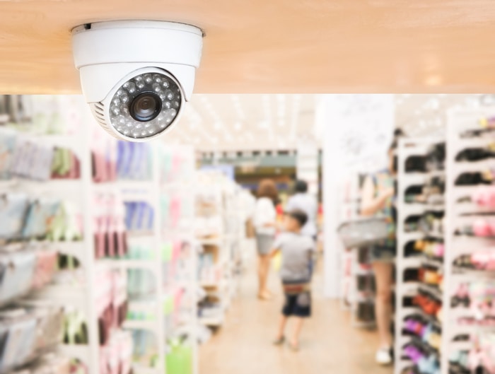 Security Camera in Store