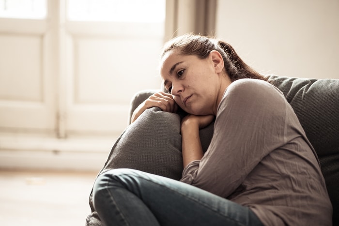 Young Woman Depressed