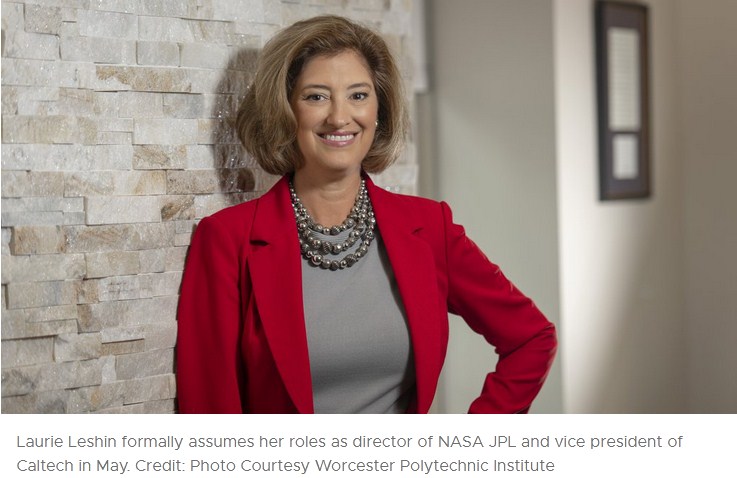 In Its 86-Year History, Laurie Leshin Becomes First Female Director of NASA’s JPL