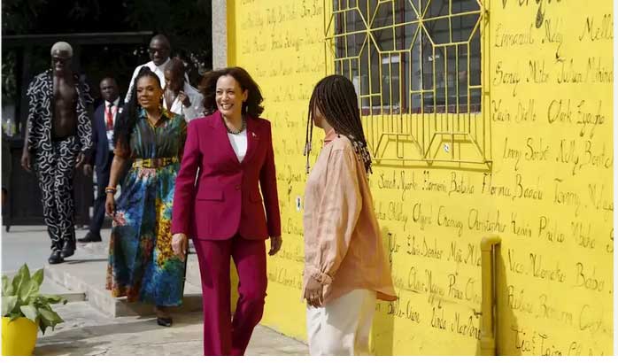 VP Kamala Harris Visits Grandfather’s Home in Zambia; Grandpa Was Indian